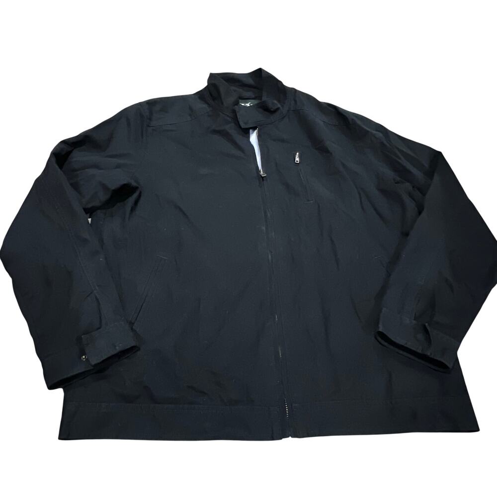 Rodd & Gunn Black 2XL Full Zip Track Jacket